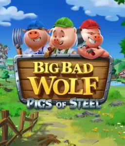 Dive into the thrilling twist of the Big Bad Wolf: Pigs of Steel slot by Quickspin, highlighting innovative visuals with a cyberpunk take on the beloved fairy tale. Witness the three little pigs and the big bad wolf in a new light, armed with mechanical gadgets, neon lights, and steel towers. Ideal for players interested in sci-fi slots with engaging gameplay mechanics and the chance for big wins.